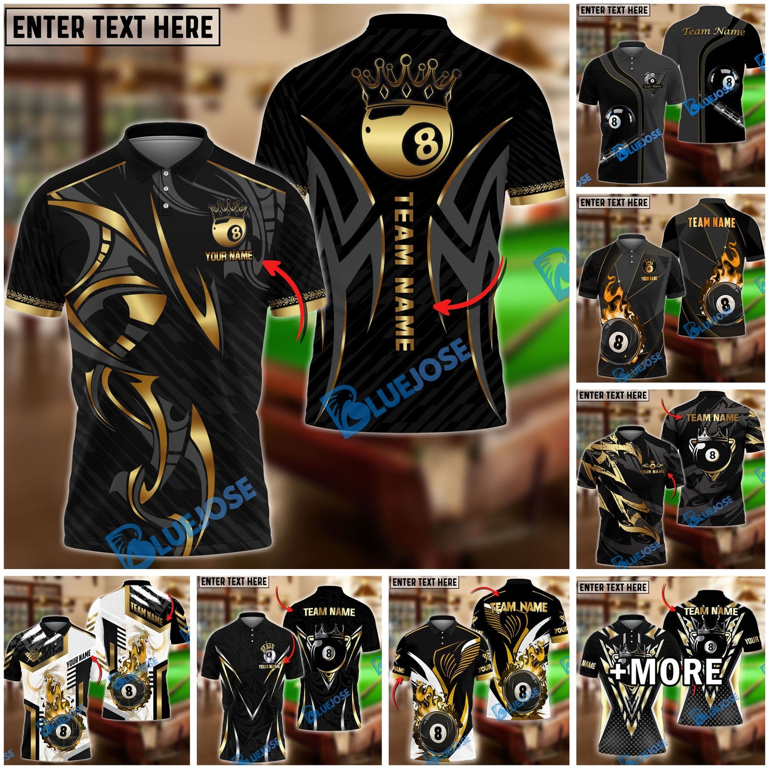 Bluejose Billiards Simple And Sport Collection