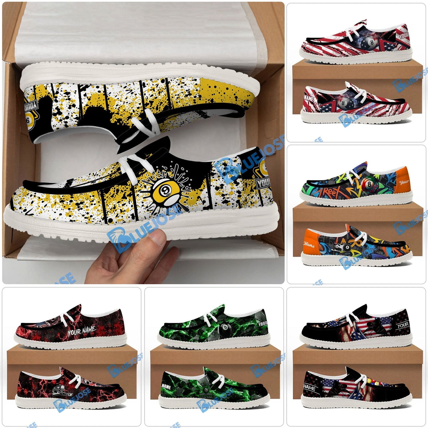 BlueJose Billiards Shoes Collection