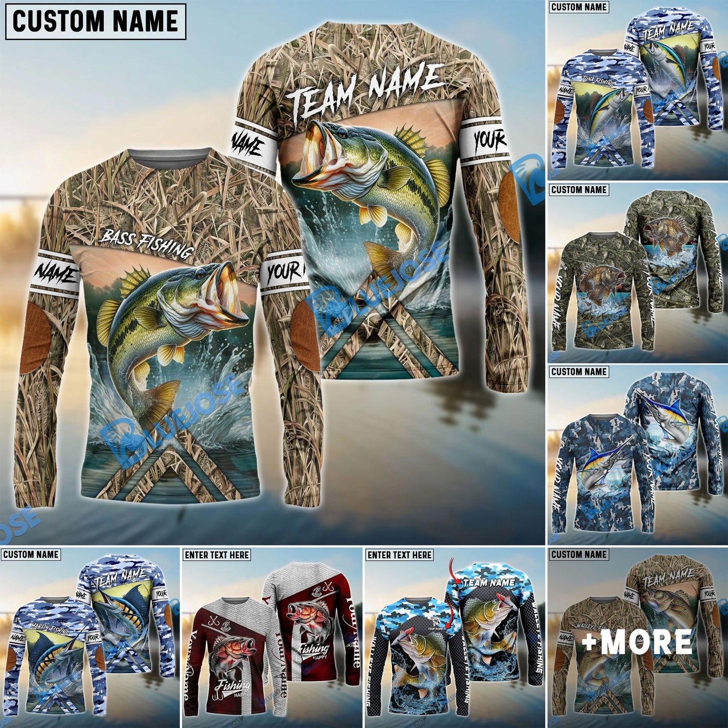 Personalized Fishing Shirts
