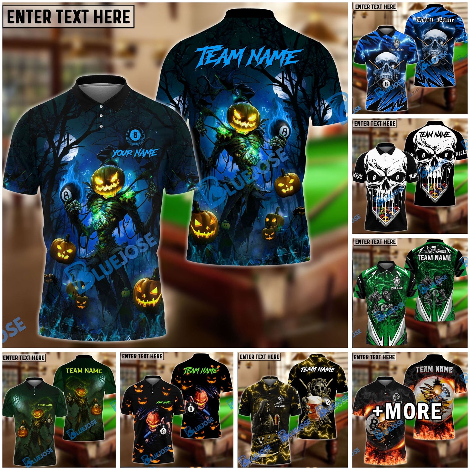 Billiards Skull Collection