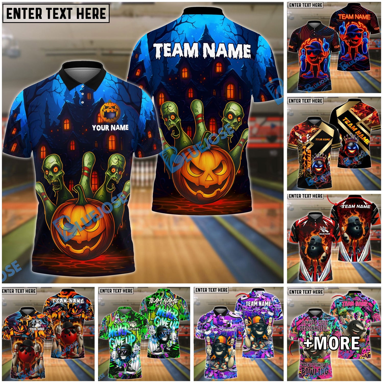 Bowling Funny And Graffiti Collection