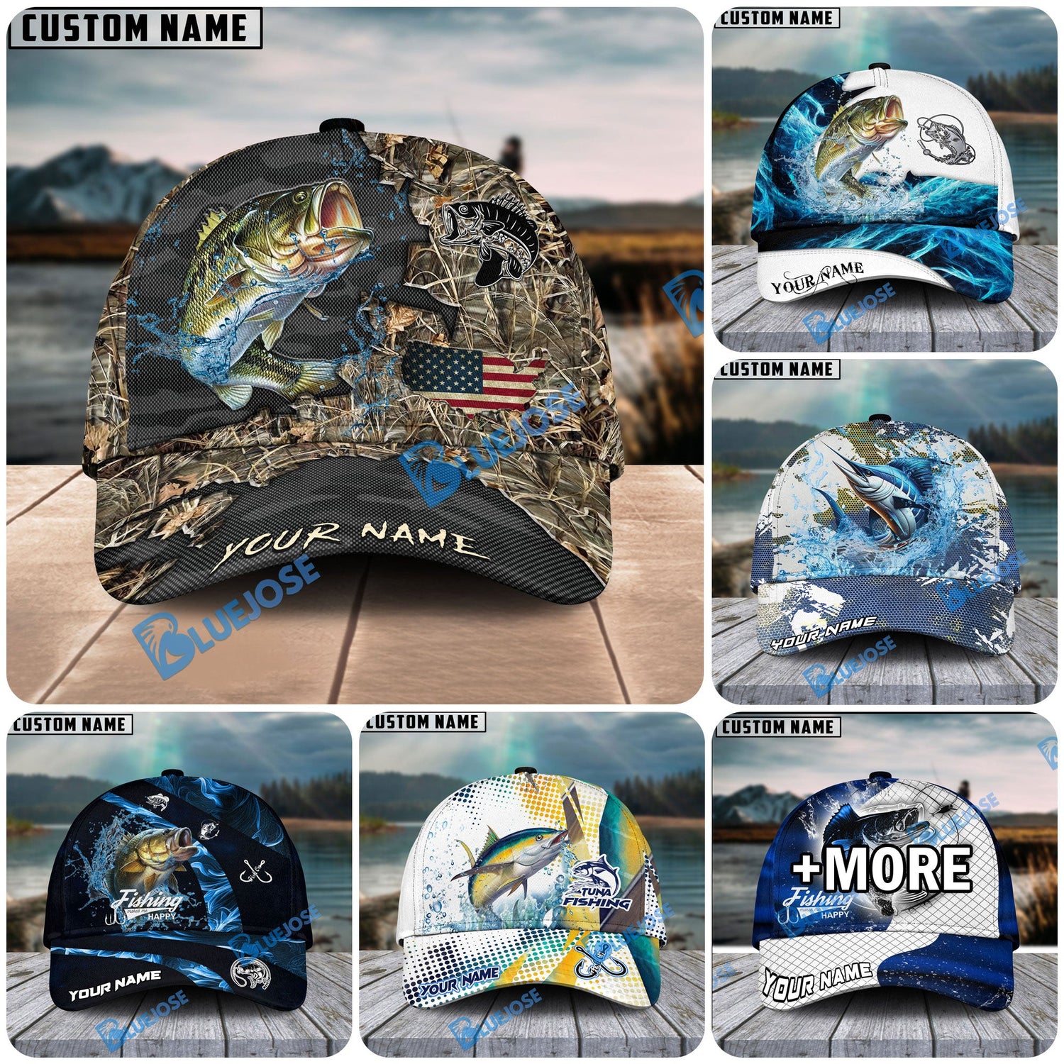 Fishing Cap Collection