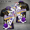BlueJose Bowling And Pins Graffiti Live Art Pattern Customized Name 3D Shirt (4 Colors)