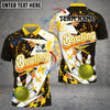 BlueJose Bowling And Pins Graffiti Live Art Pattern Customized Name 3D Shirt (4 Colors)