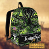 BlueJose Deer Hunting Name State & Flag Personalized Backpack