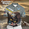 BlueJose Premium Honor The Fallen US Veteran Polo Shirt