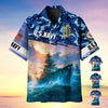 BlueJose Premium U.S Navy Veteran Polo Shirt