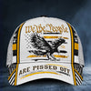 BlueJose Premium Veteran Cap Multicolored Printed American - Patriotism
