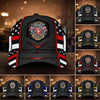 BlueJose Premium Multiple US Military Services Veteran Cap PVC241101