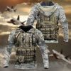 BlueJose Unique Multiple Service Veteran Hoodie