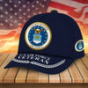 BlueJose Premium Multiple US Military Services Veteran Cap PVC240102