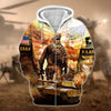 BlueJose Premium U.S. Army Veteran Collection Ziphoodie