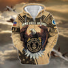 BlueJose Premium U.S Multiple Service Veteran Zip Hoodie