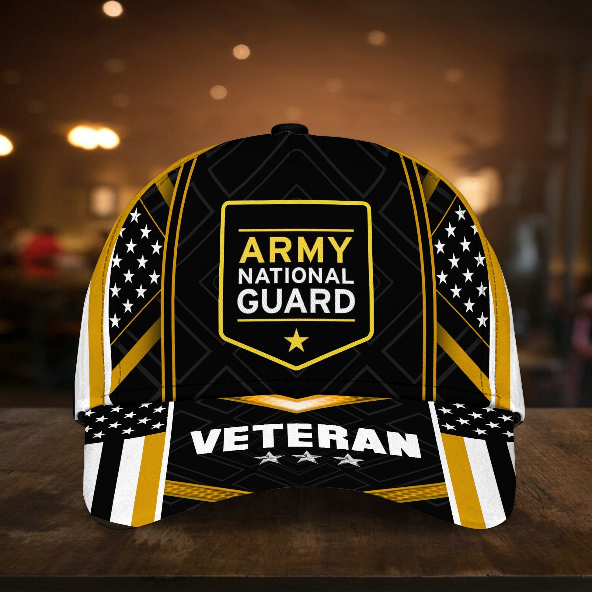 BlueJose Unique Army National Guard Veteran Cap PVC150610