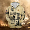 BlueJose Premium All Gave Some US Veteran Zip Hoodie