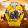 BlueJose Unique All Gave Some US Veteran Zip Hoodie