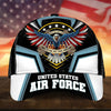 BlueJose Premium Land Of The Free Because Of The Brave US Veteran Cap APVC190701