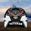BlueJose Premium Land Of The Free U.S. Veteran 3D Cap NPVC110701