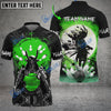 BlueJose Bowling And Pins Samurai Showdown Customized Name 3D Shirt (4 Colors)