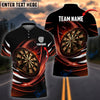 BlueJose Darts Sway My Arrow in Cosmos Personalized Name Shirt (4 Colors)