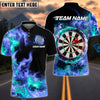 BlueJose Darts Double Fire Personalized Name, Team Name Shirt (4 colors)