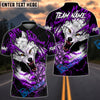 BlueJose Darts Bloody Wolf Old Dartboard Multicolor Options Personalized Name Shirt (4 Colors)