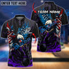 BlueJose Bowling And Pins Almighty American Eagle Multicolor Customized Name 3D Shirt (4 Colors)