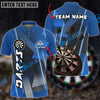 BlueJose Darts Bling Arrow Personalized Name, Team Name Shirt (6 Colors)