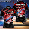 BlueJose Bowling And Pins Lightning Point Strike Customized Name 3D Shirt (6 Colors)