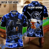 BlueJose Billiards Ball 8 Hell Reaper And Beer Personalized Shirt (4 Colors)
