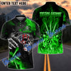 BlueJose Darts American Skull Dropping Arrow Personalized Name, Team Name Shirt (4 Colors)