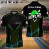 BlueJose Bowling And Pins Sport Basic Customized Name 3D Shirt ( 5 Colors)