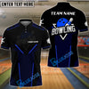 BlueJose Bowling And Pins Sport Basic Customized Name 3D Shirt ( 5 Colors)