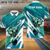 BlueJose Bowling And Pins Lightning Personalized Name Team Name 3d Shirt (4 Colors)