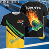 BlueJose Pickleball Sport Basic Personalized Name, Team Name Unisex Shirt (4 Colors)