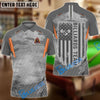 BlueJose Billiards Ball 8 Pool Fire Camo Personalized Name & Team Name Shirt (4 Colors)