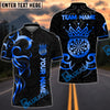 BlueJose Darts Royal King Customized Name, Team Name 3D Shirt (4 Colors)