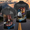BlueJose Darts Home Of Free Eagle Flag Patriot Customized Name, Team Name 3D Shirt (4 Colors)