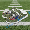 BlueJose Billiards Ball 8 Flame Eagle Mesh Dude Shoes (4 Colors)