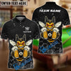 BlueJose Billiards 8 Ball Funny Beer Bee Customized Name, Team Name 3D Shirt (6 Colors)