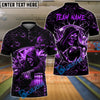 BlueJose Bowling & Pins Thunder Reaper On The Lane Customized Name, Team Name 3D Shirt (6 Colors)