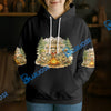 BlueJose Personalized Skeleton Road Trip Camping Hoodie
