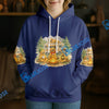 BlueJose Personalized Golden Retriever Camper Life Hoodie