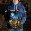 BlueJose Personalized Bear Campfire Adventure Hoodie