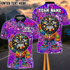 BlueJose Darts Cool Dartboard Graffiti X-eyes Design Personalized Name, Team Name Unisex Shirt (4 Colors)