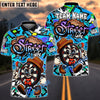 BlueJose Darts Graffiti Mr Dartboard Street Life Design Personalized Name, Team Name Unisex Shirt (4 Colors)