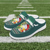 BlueJose Billiards Ball 9 Green Christmas Pattern Player Mesh Dude Shoes