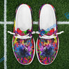 BlueJose Billiards 8 Ball Graffiti Explosion Paint Mesh Dude Shoes (4 Colors)