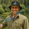 BlueJose Crappie Camouflage Custom Name Bucket Hat