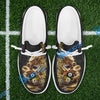 BlueJose Billiards 8 Ball 9 Ball Golden Dragon Yin And Yang Mesh Dude Shoes (4 Colors)